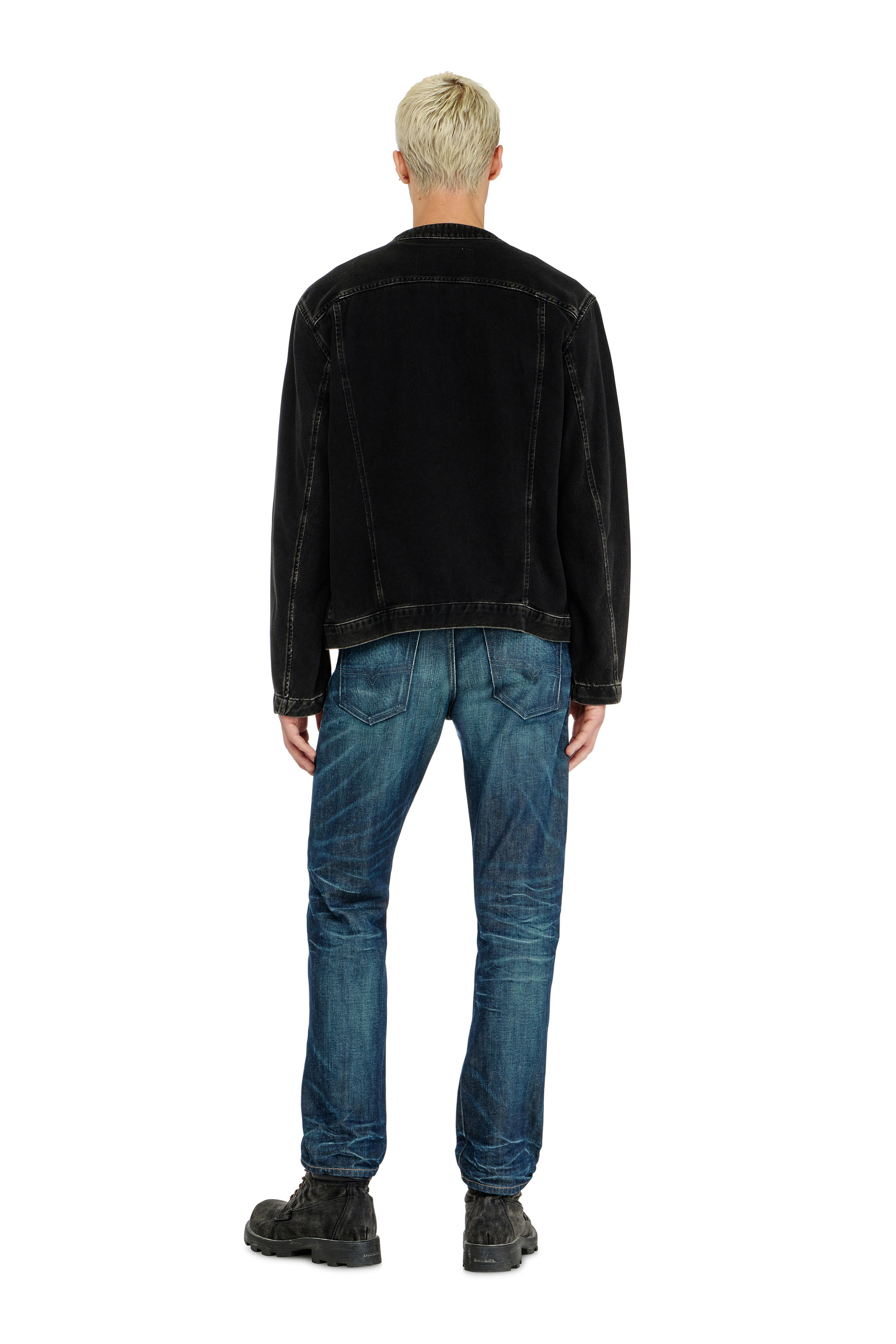 Diesel - Man's Slim Jeans 1993 D-Vyl 09Q04, Dark Blue - 3