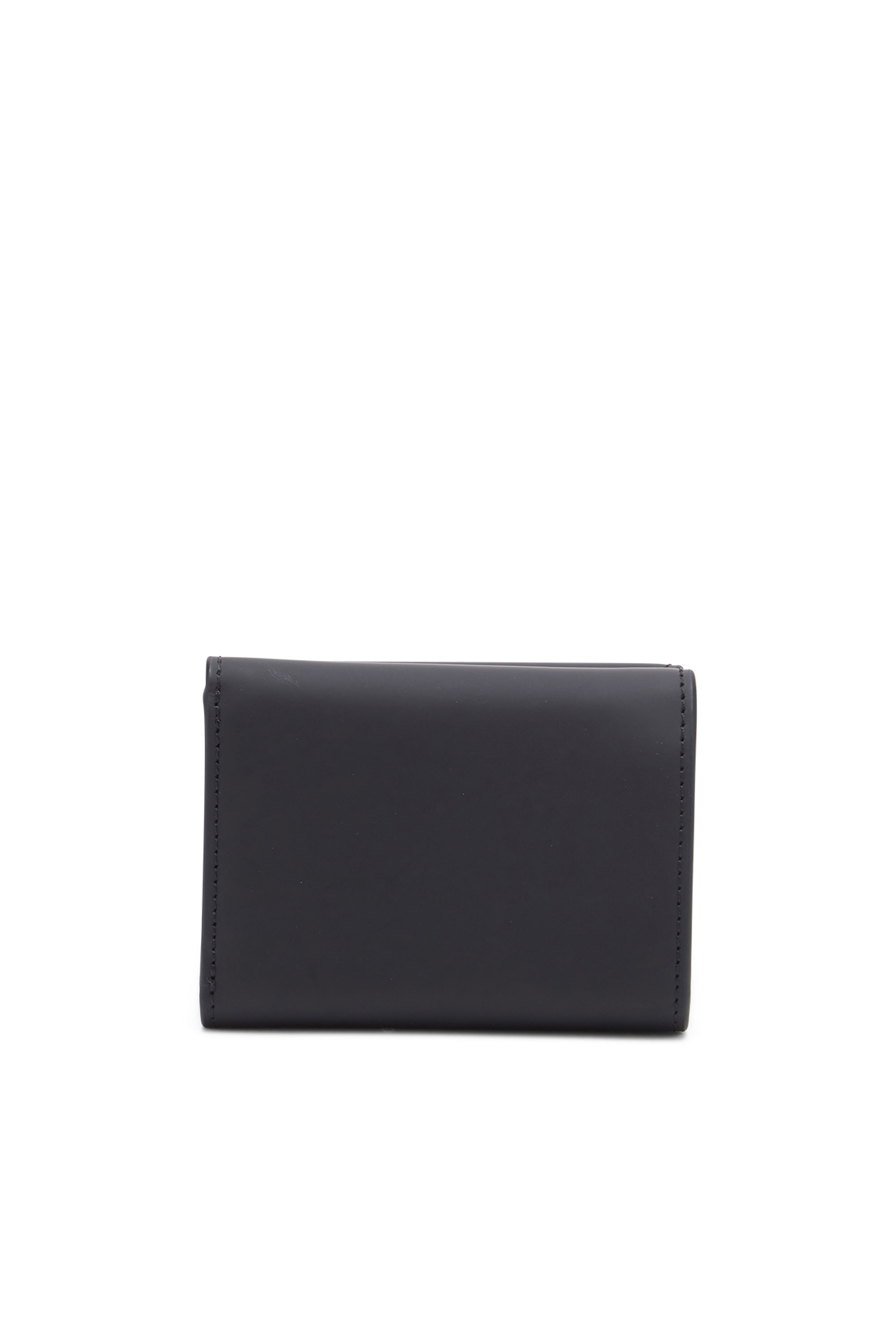Diesel - 1DR TRI FOLD COIN XS II, Woman Tri-fold wallet in matte leather in Black - Image 2