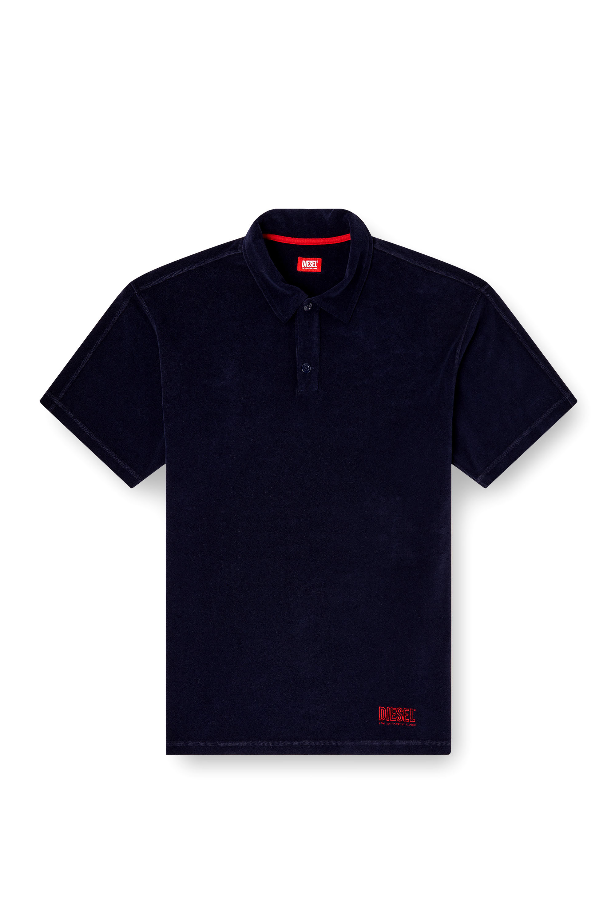 Diesel - JOSHUA-D-CORE, Man's Towelling cotton polo shirt in null - 4