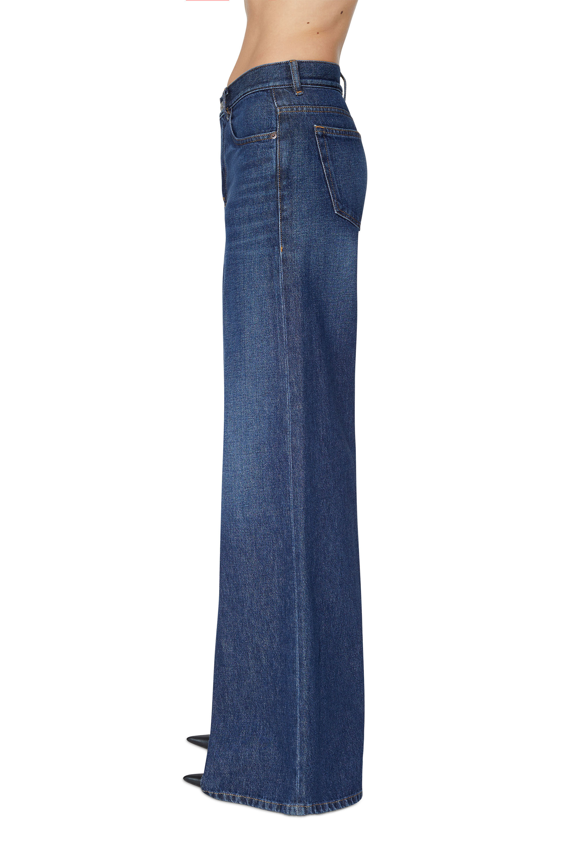 Diesel - Bootcut and Flare Jeans 1978 D-Akemi 09C03, Dark Blue - Image 4