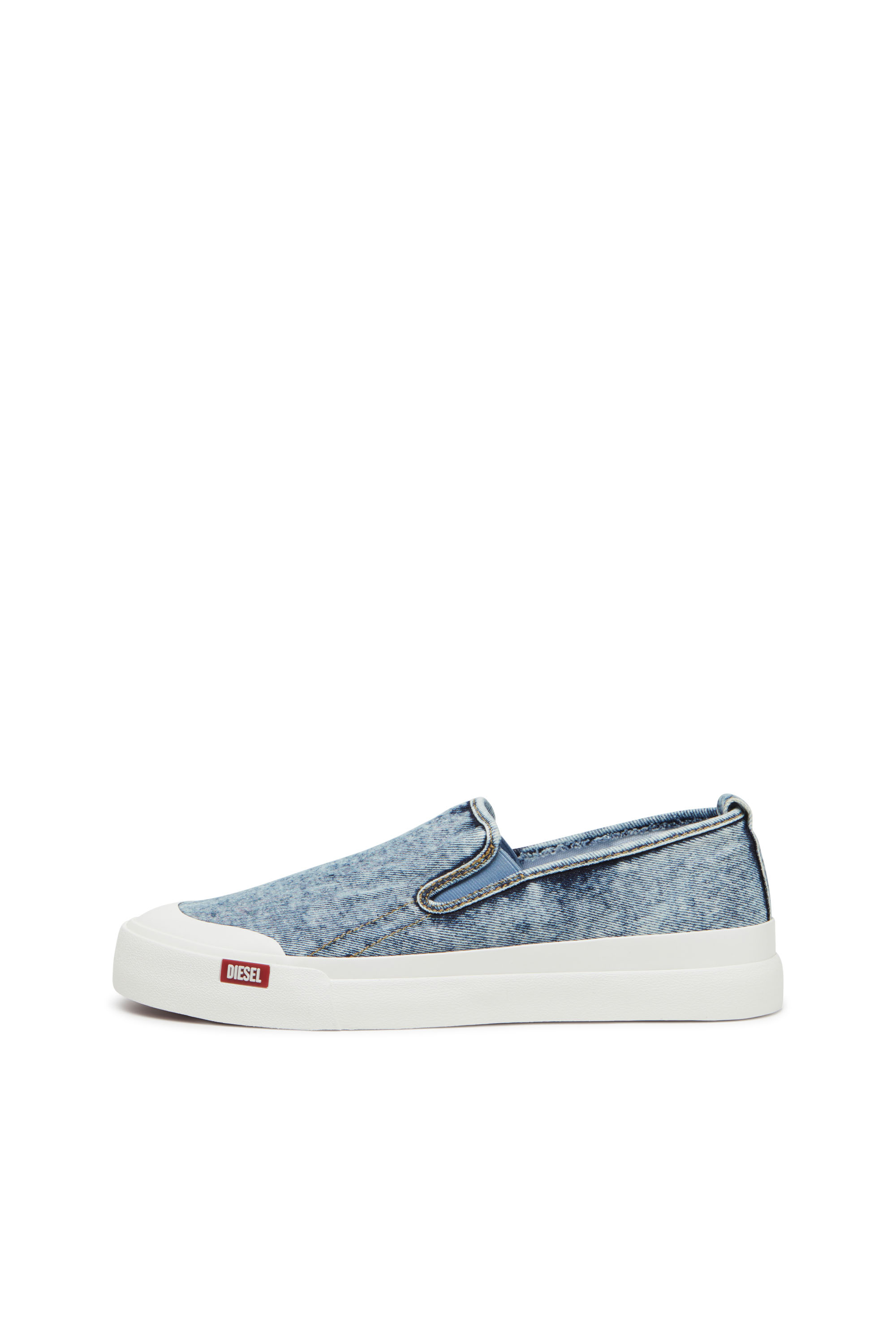 Diesel - S-ATHOS NMD SO, Man's S-Athos-Denim slip-on sneakers in Blue - 7