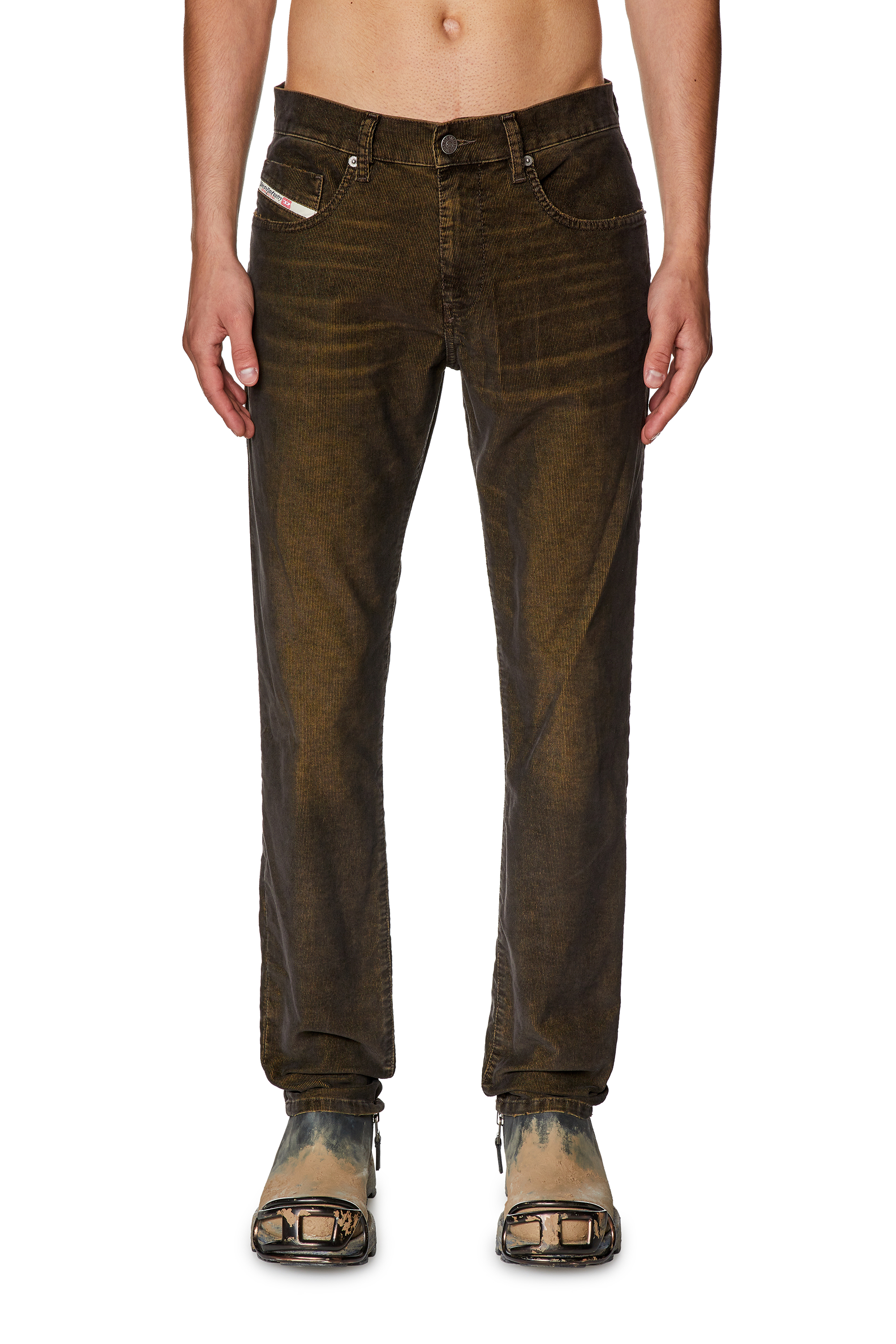 Diesel - Slim Jeans 2019 D-Strukt 003GJ, Brown - Image 6