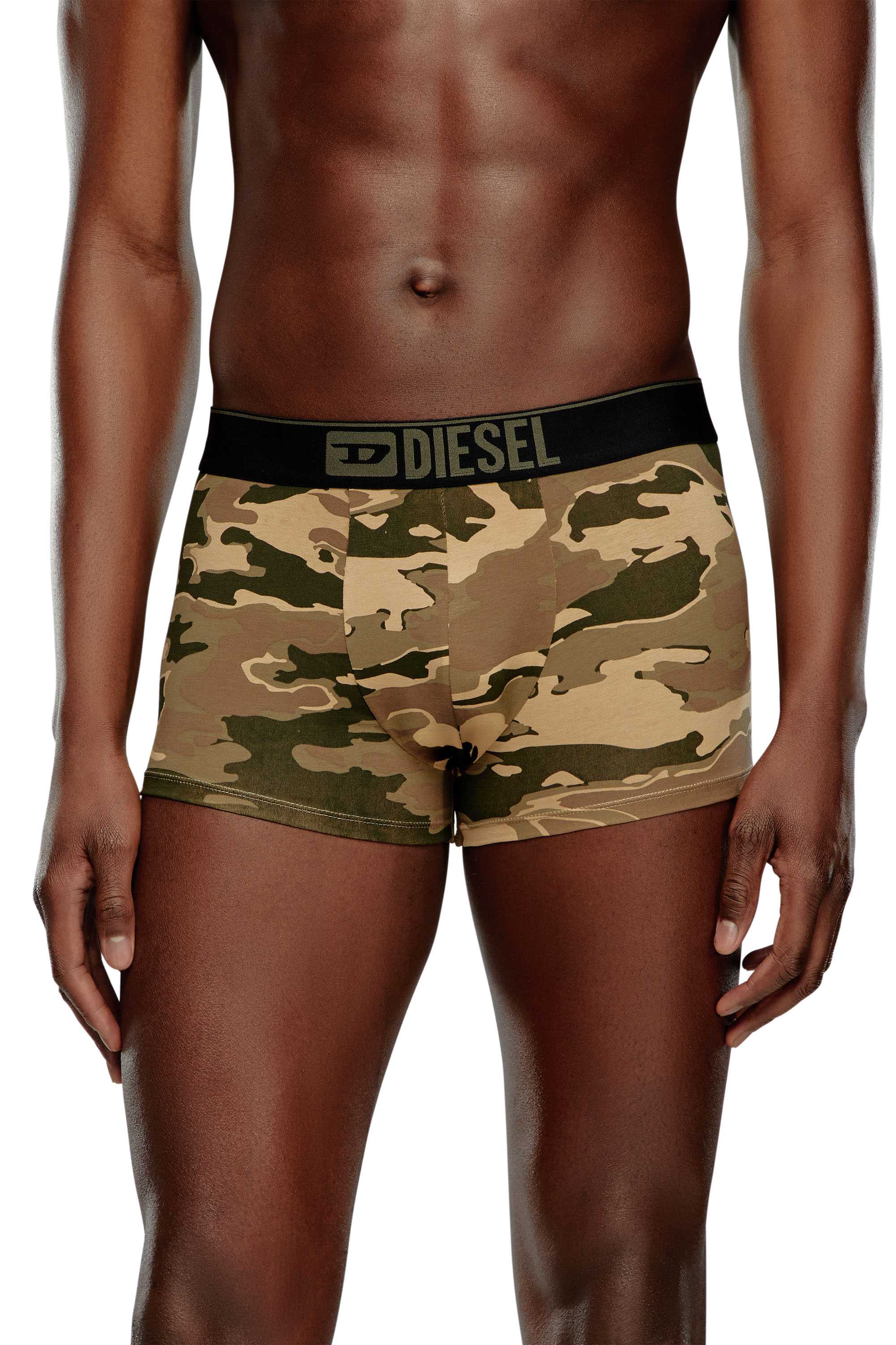 Diesel - UMBX-DAMIENTHREEPACK, Man Three-pack boxer briefs plain and printed in Multicolor - Image 2