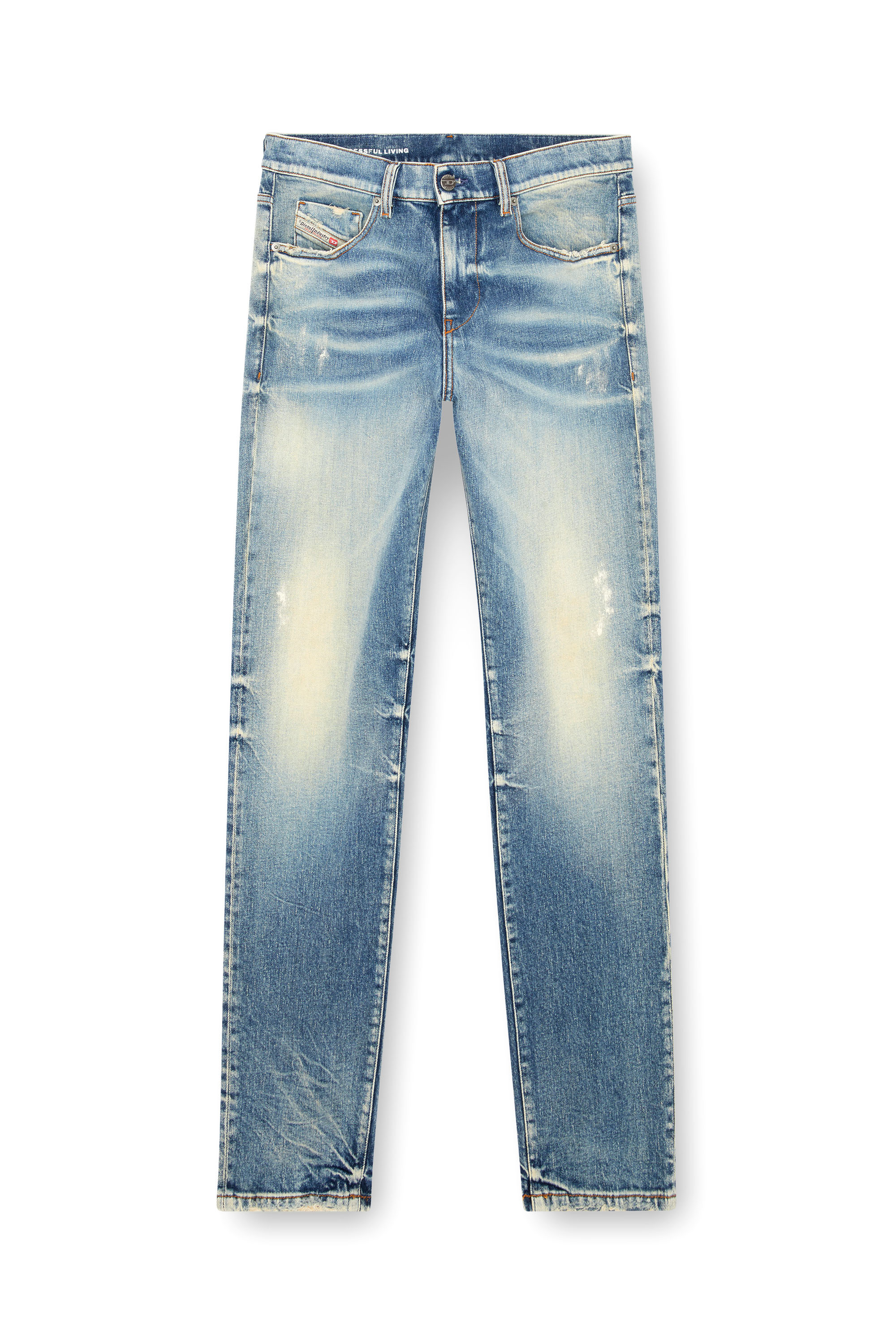 Diesel - Slim Jeans 2019 D-Strukt 007V8, Medium blue - Image 1