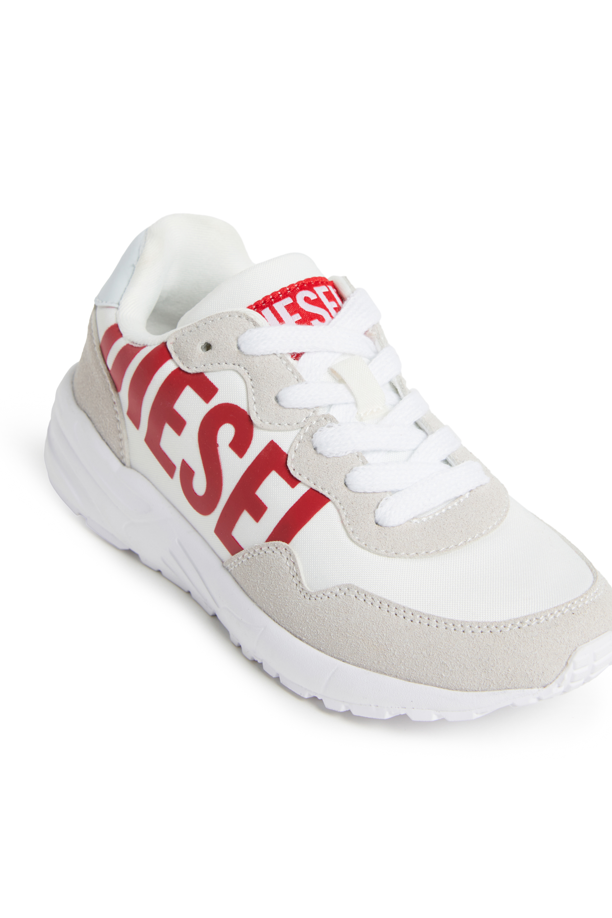 Diesel - S-STAR LIGHT LC, Unisex Nylon sneakers with shiny Diesel print in Multicolor - Image 5
