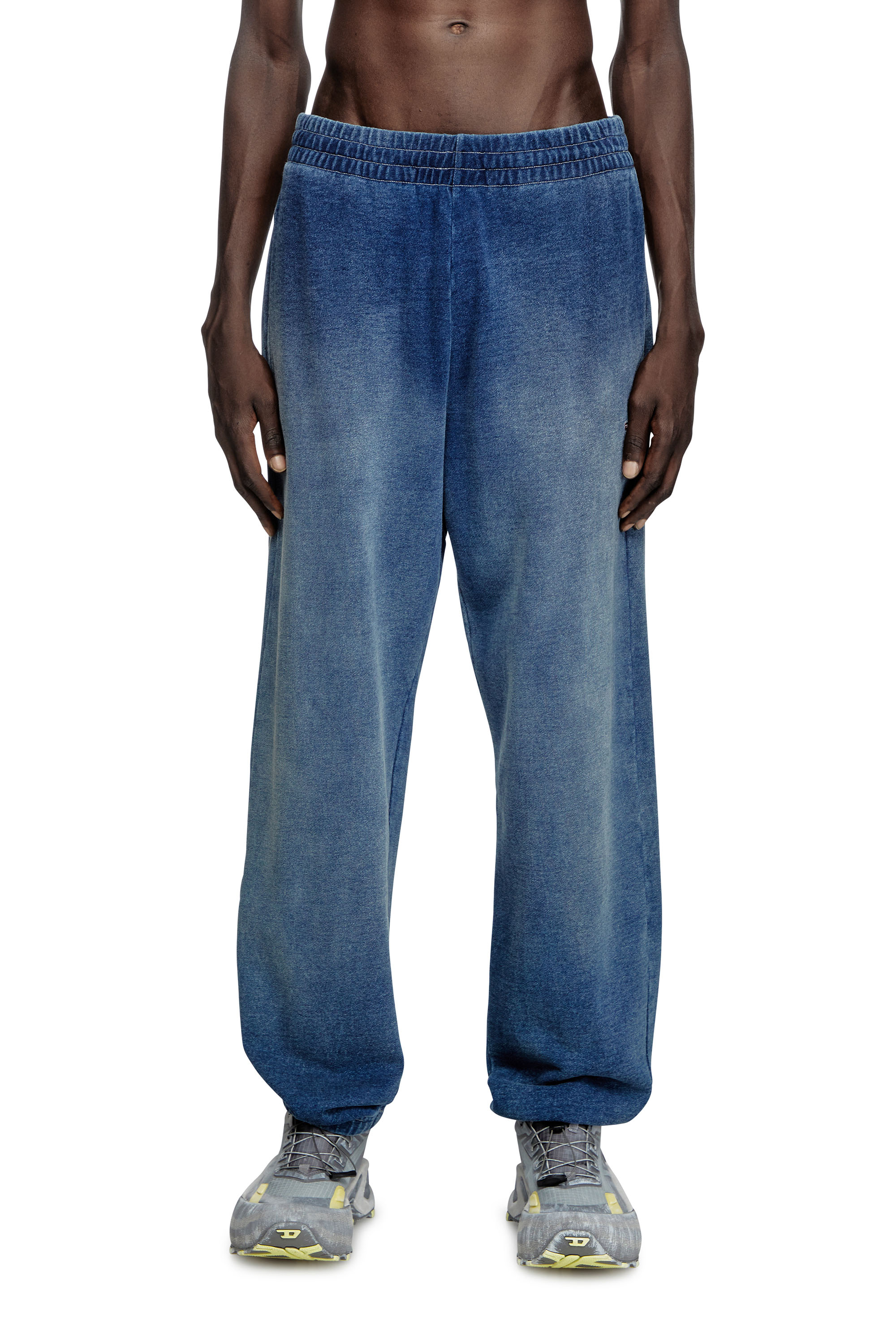 Diesel - P-MARFY, Man's Sweatpants in Medium blue - 1