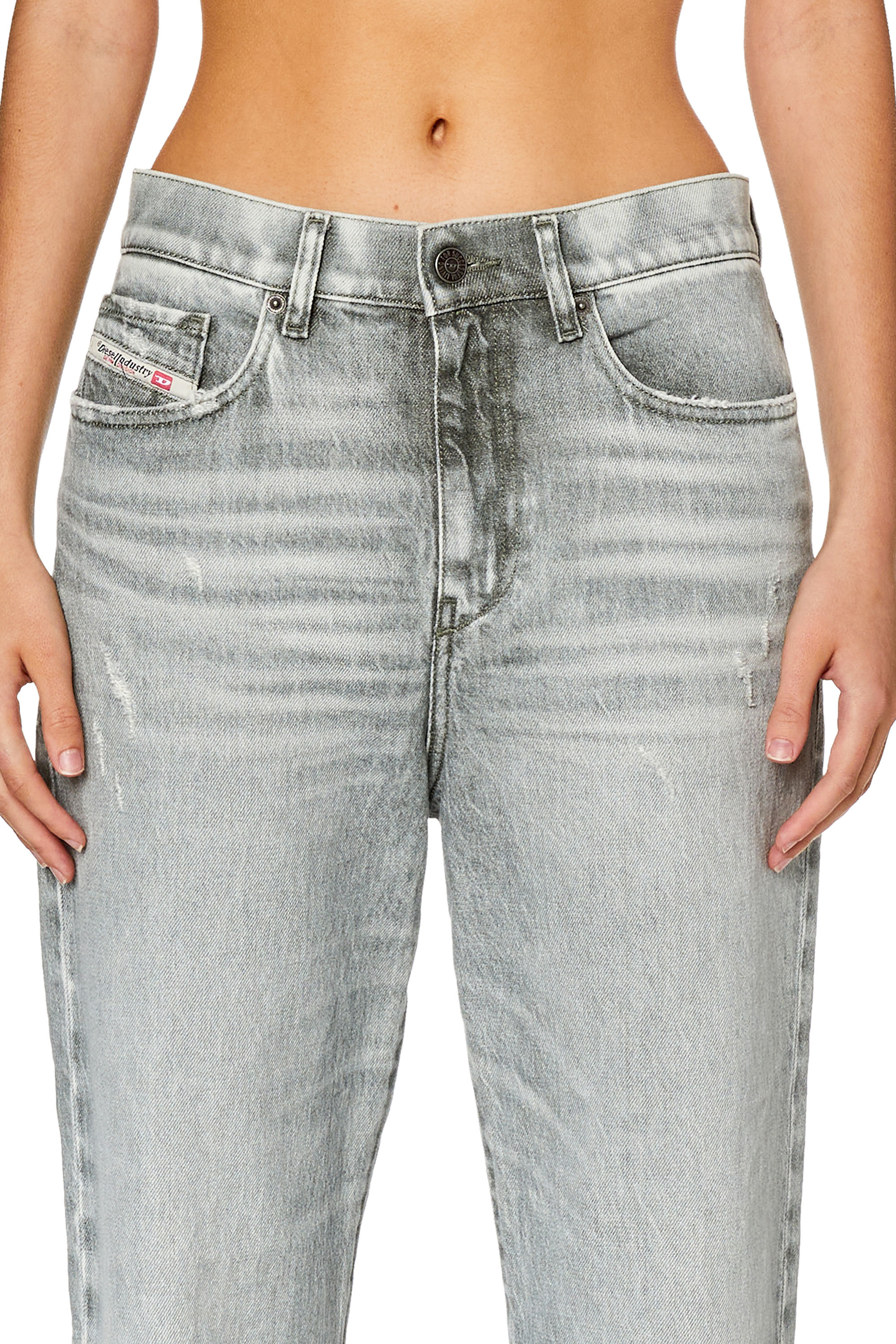 Diesel - Boyfriend Jeans 2016 D-Air 09G52, Grey - Image 4