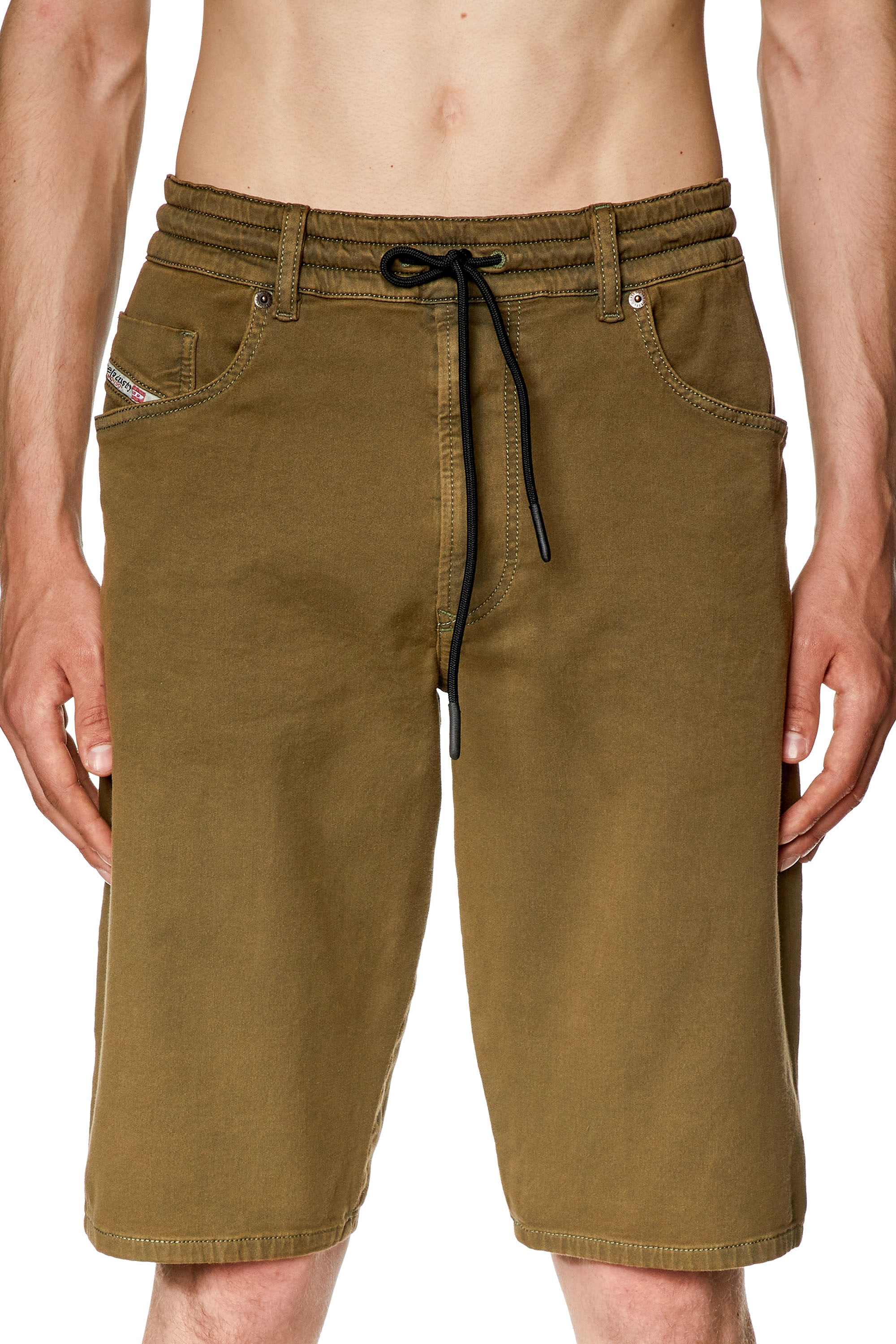 Diesel - D-KROOLEY-SHORT JOGG, Military Green - Image 5