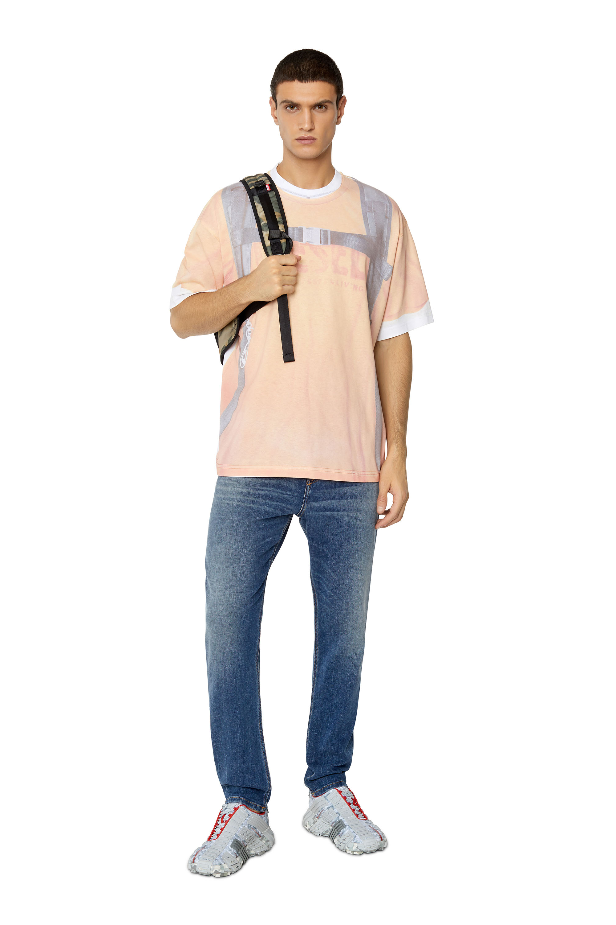 Diesel - Tapered Jeans 2005 D-Fining 09E66, Dark Blue - Image 6