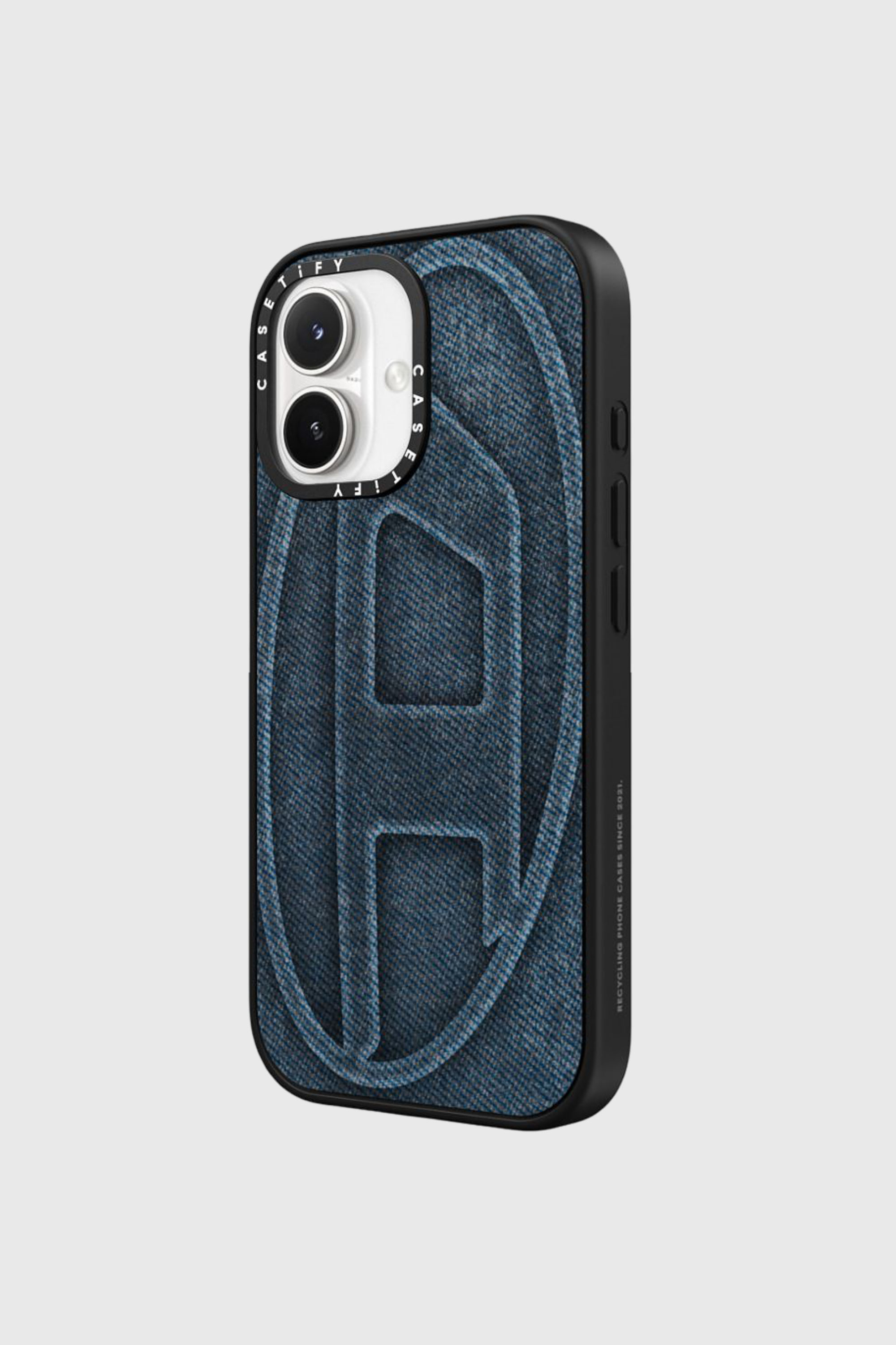 Diesel - 60581 MOULDED CASE, Unisex's Oval D impact case for iPhone 17 in Blue - 2