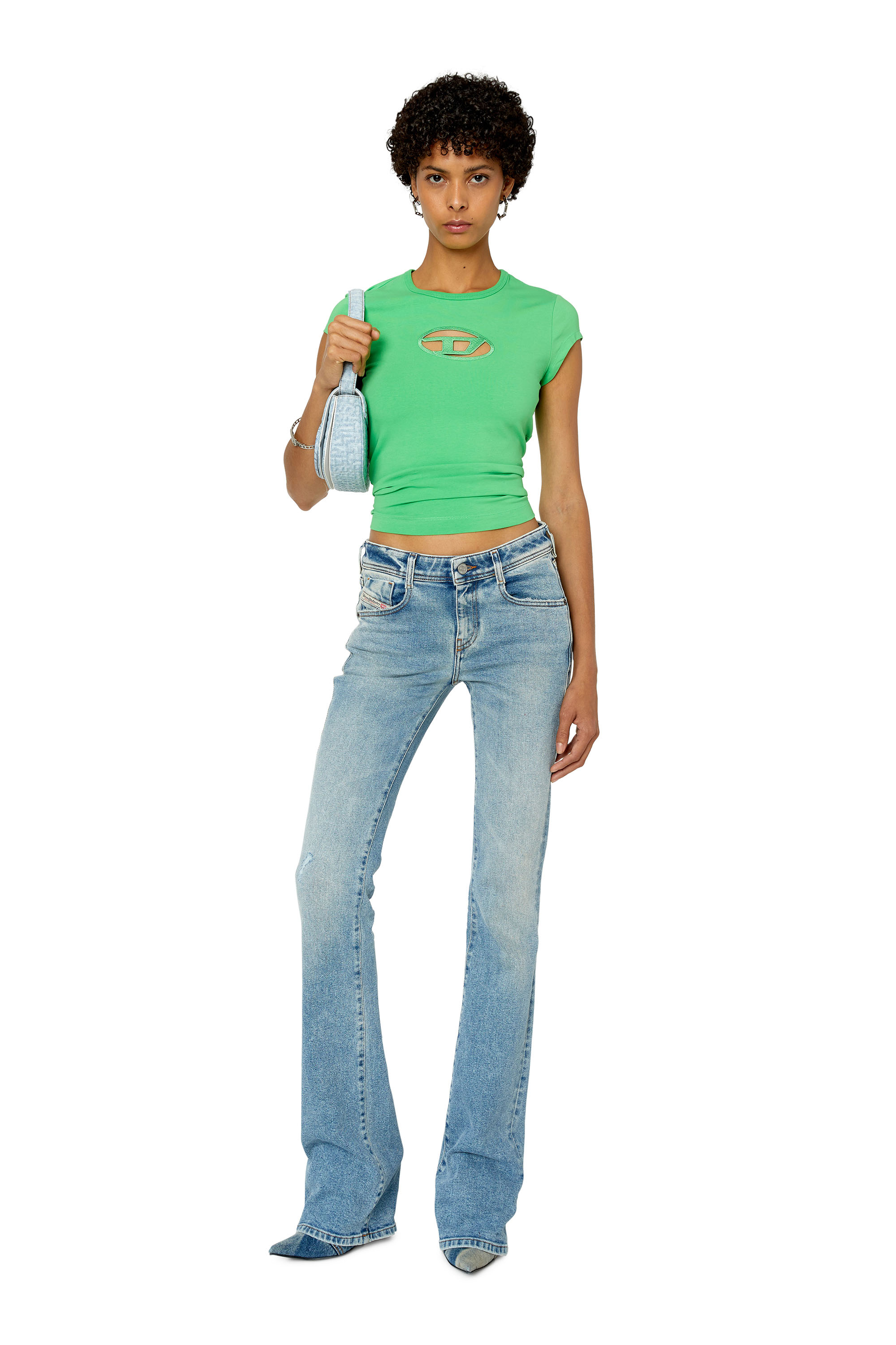 Diesel - T-ANGIE, Water Green - Image 2