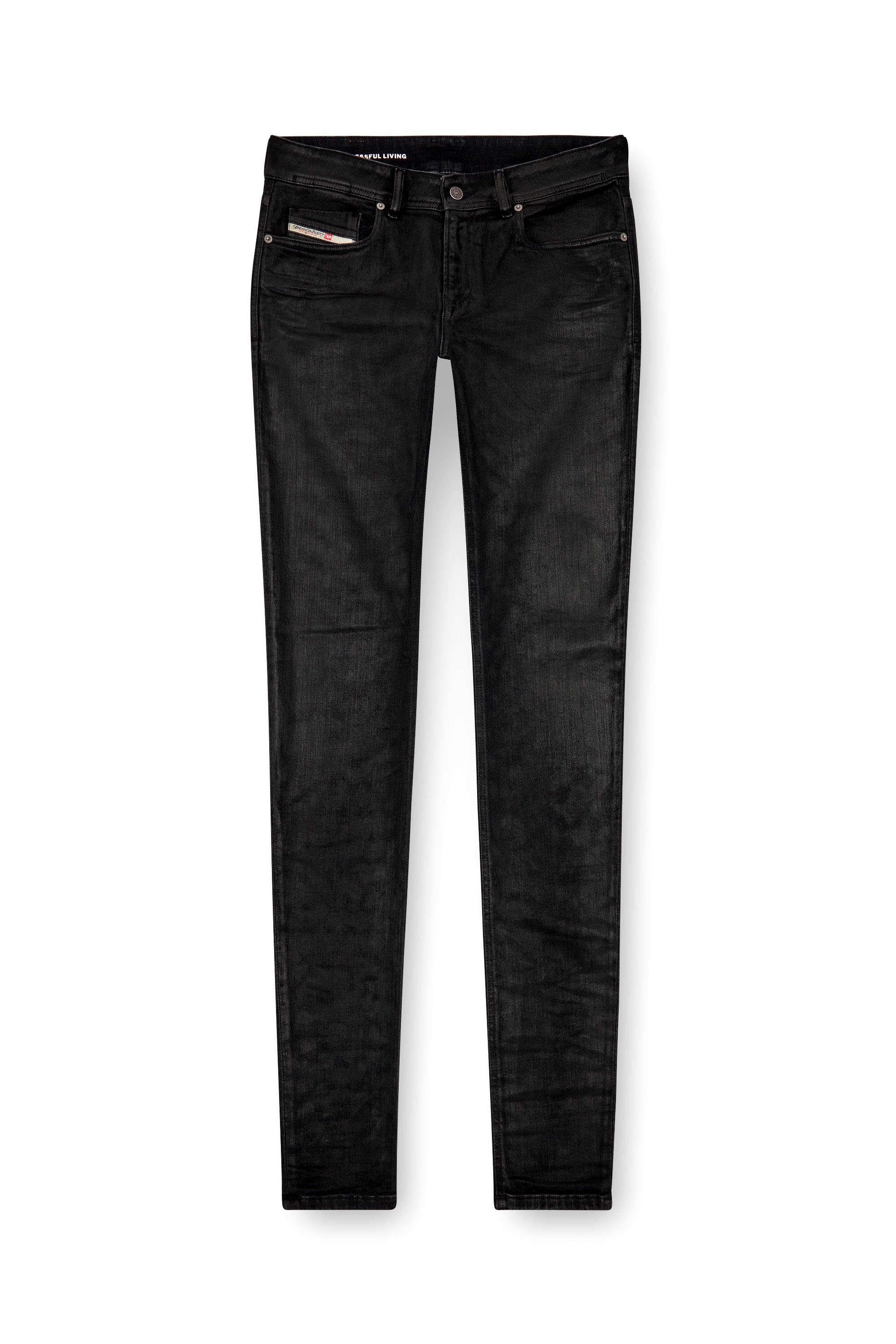 Diesel - Man Skinny Jeans 1979 Sleenker 09J30, Black/Dark grey - Image 5