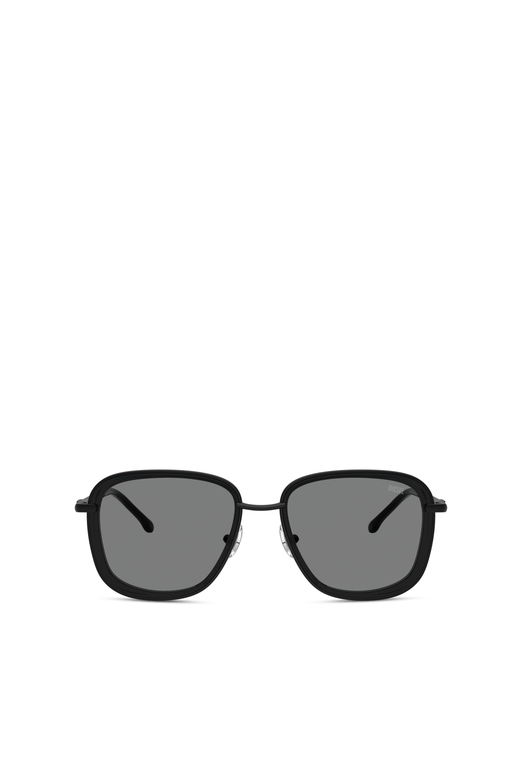 Diesel - 0DL1017, Unisex's Square sunglasses in Black - 1