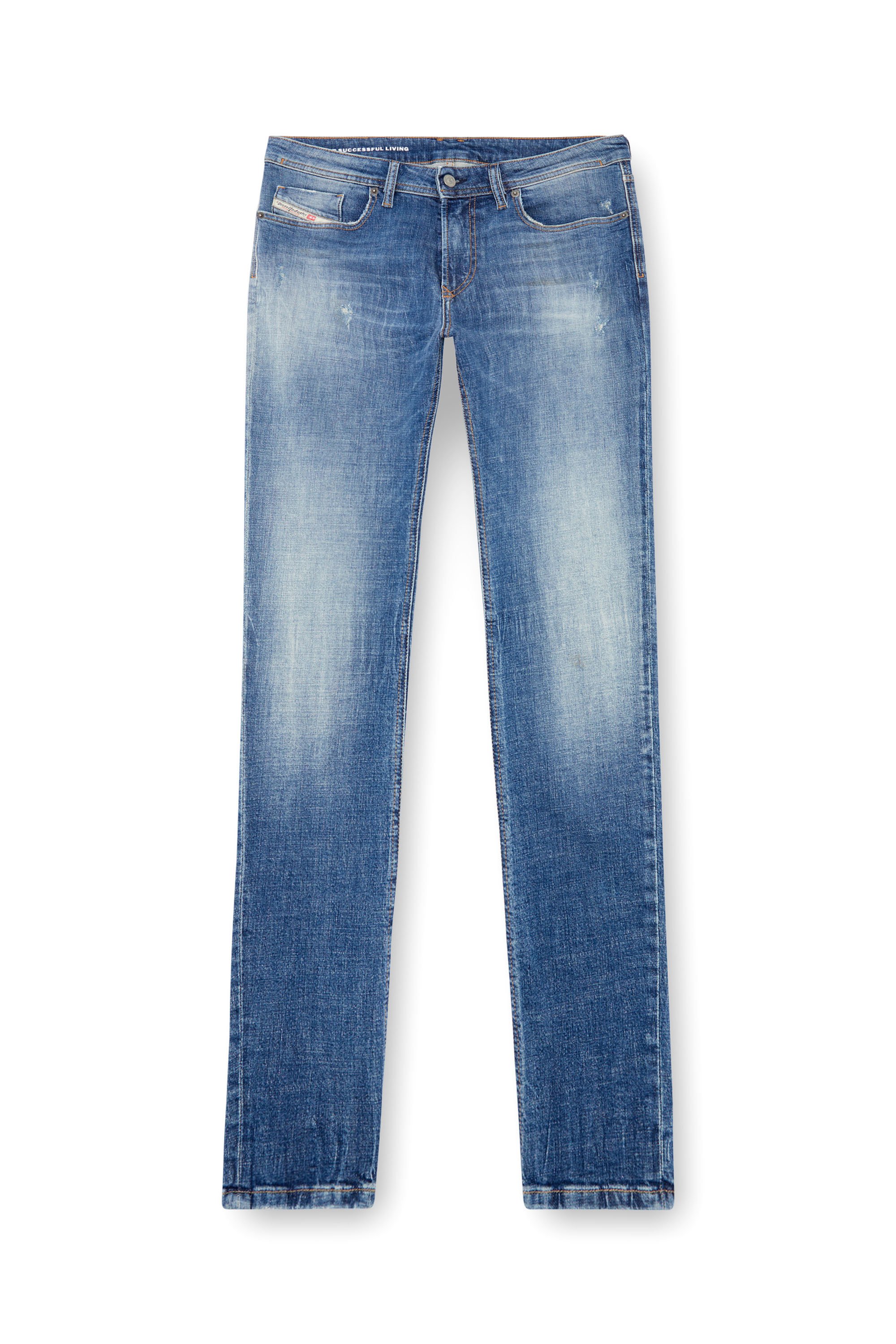 Diesel - Man Skinny Jeans 1979 Sleenker 0GRDF, Medium blue - Image 5