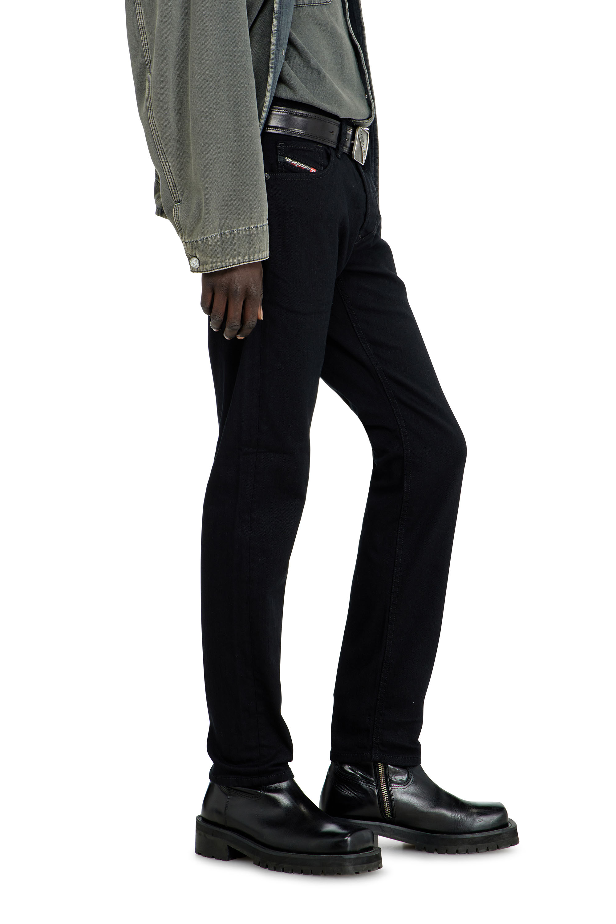 Diesel - Man's Regular Jeans 1986 Larkee-Beex 0688H, Black/Dark grey - 7