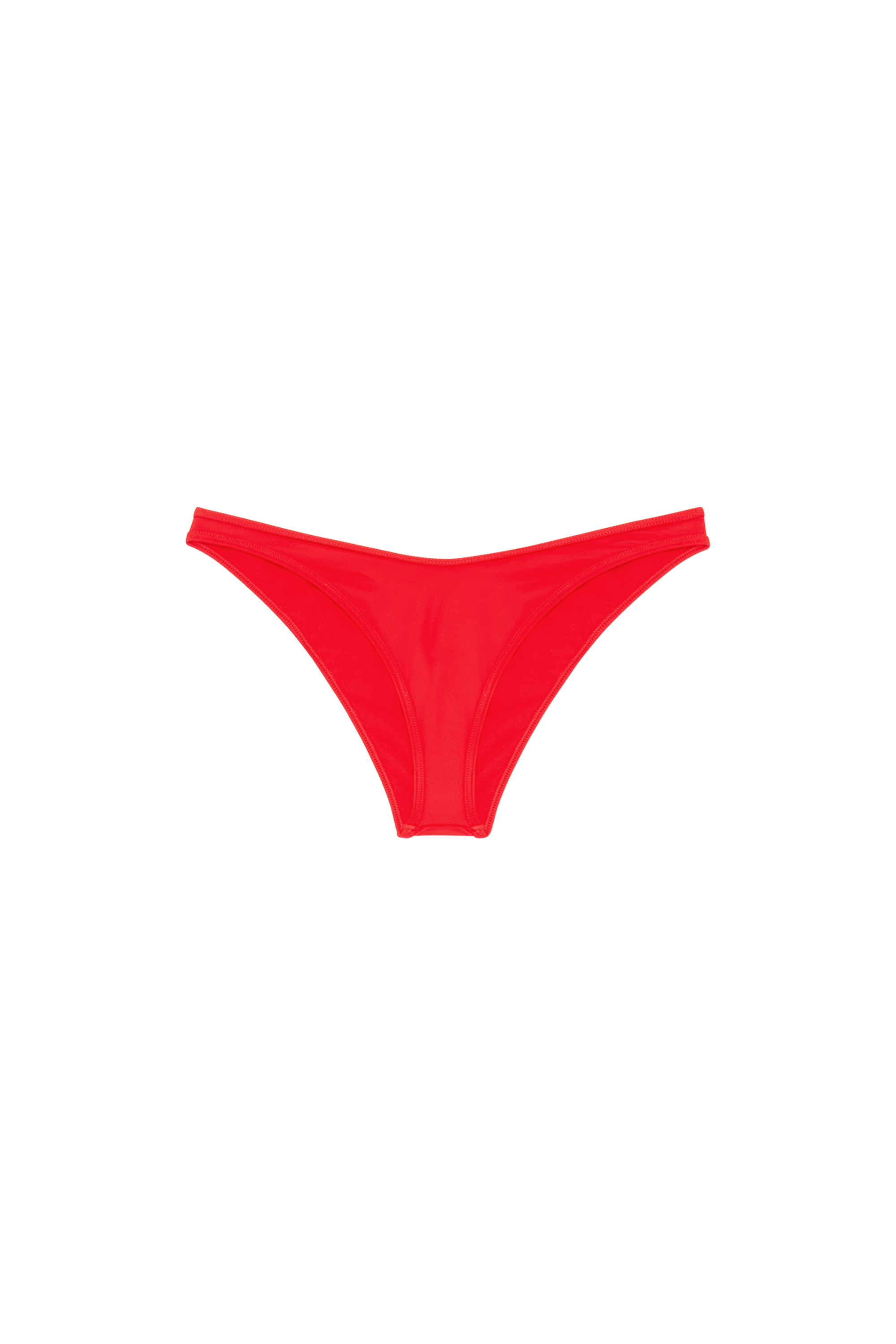 Diesel - BFPN-PUNCHY-X, Woman Bikini bottoms with oversized logo in Red - Image 4