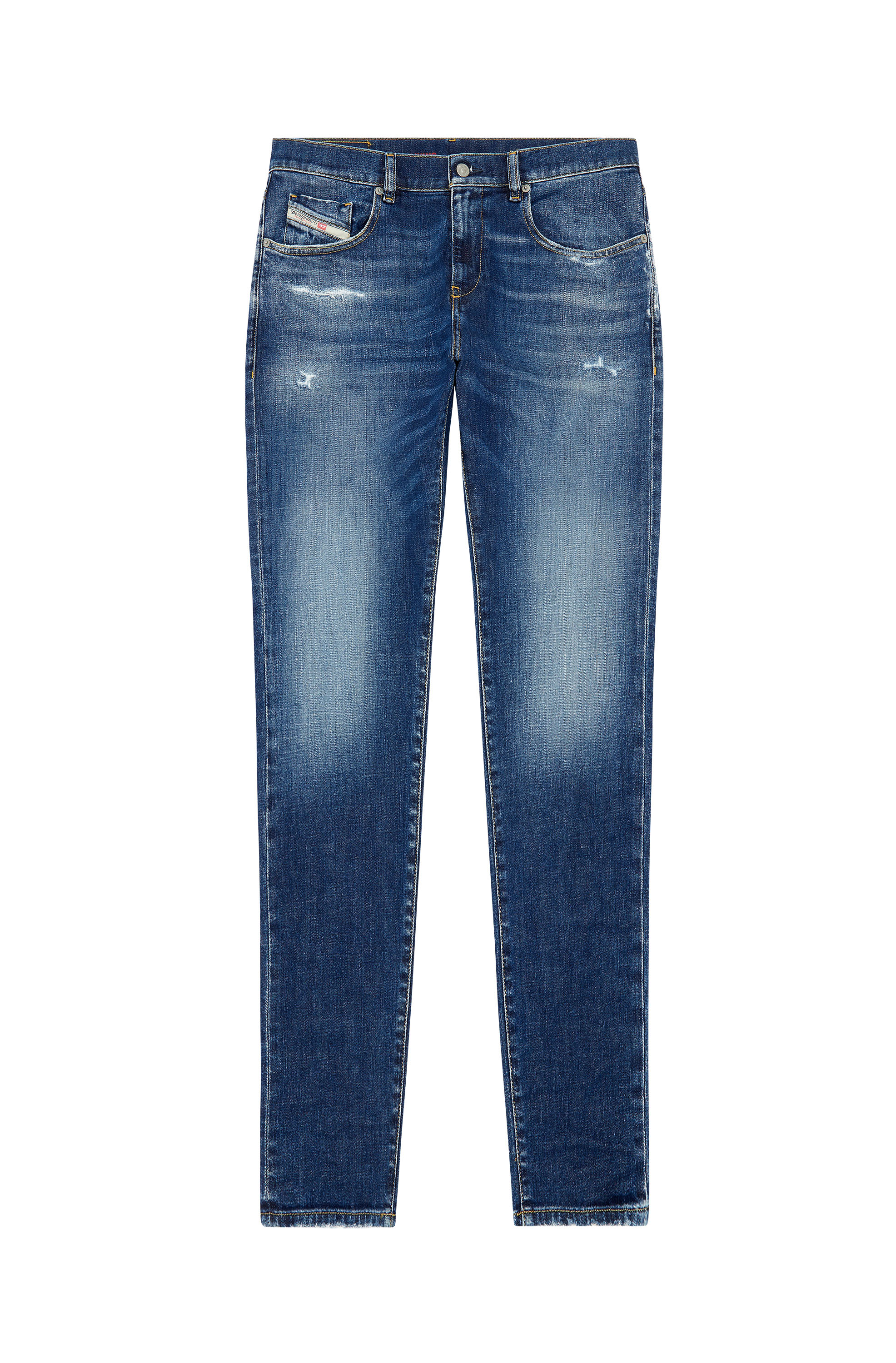Diesel - Man Slim Jeans 2019 D-Strukt E9B90, Light Blue - Image 5
