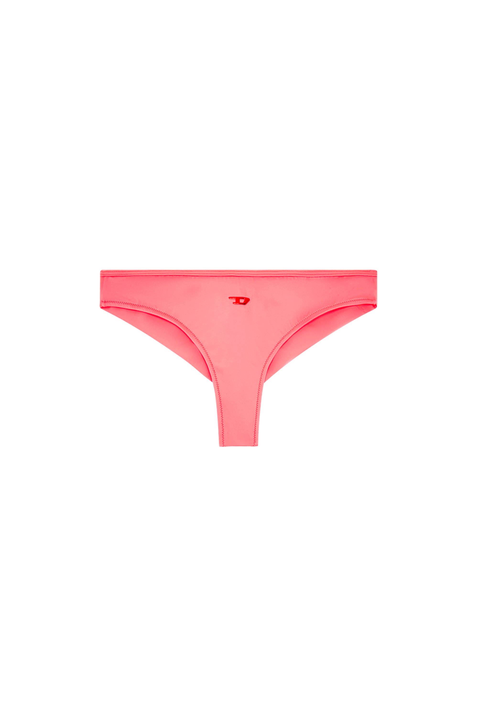 Diesel - BFPN-BONITAS-X, Woman Neon bikini bottoms with D logo in Pink - Image 4