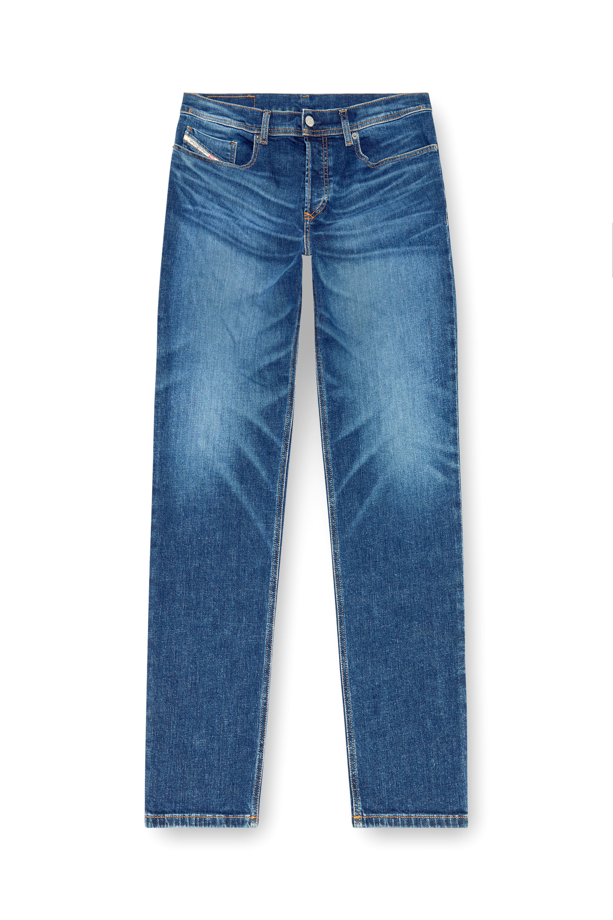 Diesel - Man Tapered Jeans 2023 D-Finitive 09J47, Dark Blue - Image 5
