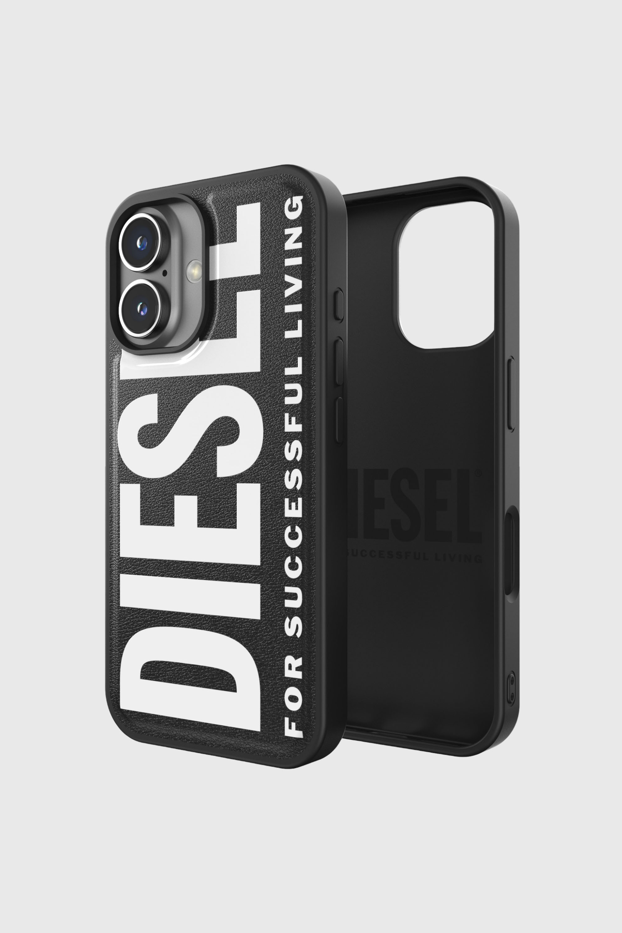 Diesel - 60127 MOULDED CASE, Unisex's Moulded Case with Magsafe for iP 16 in Black - 1