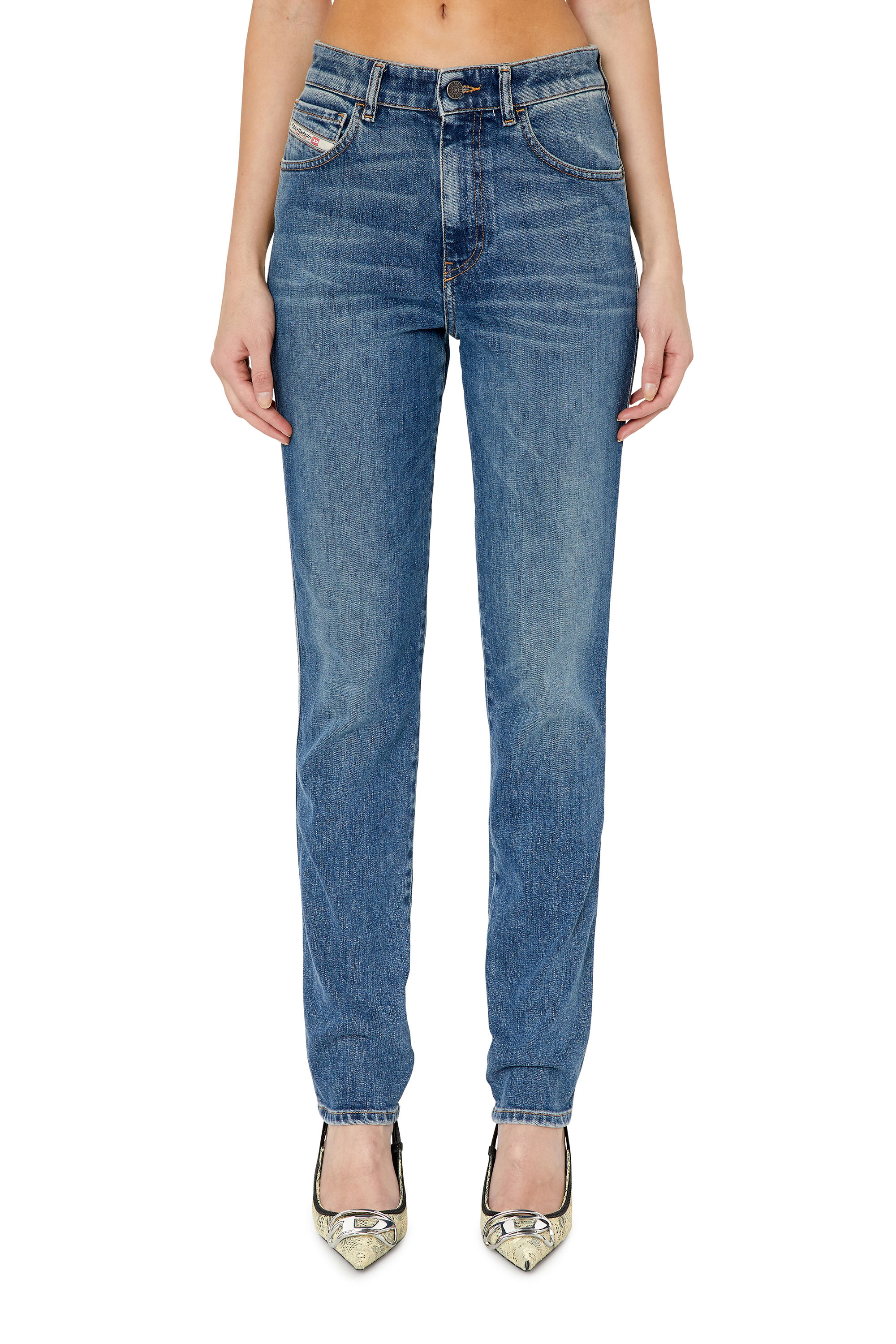 Diesel - Straight Jeans 1994 09E72, Medium blue - Image 2