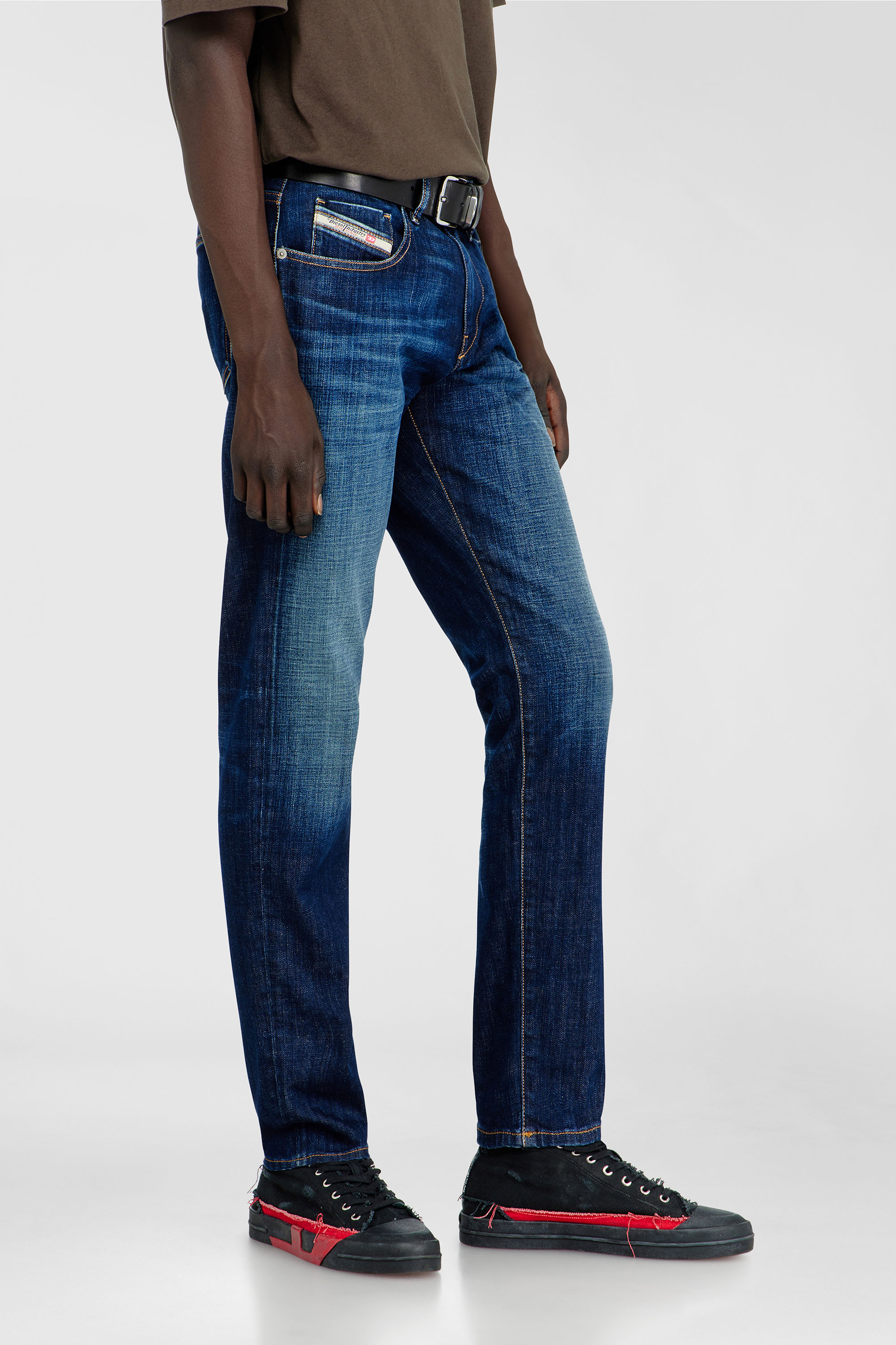 Diesel - Man's Slim Jeans 2019 D-Strukt 09L61, Medium blue - 7