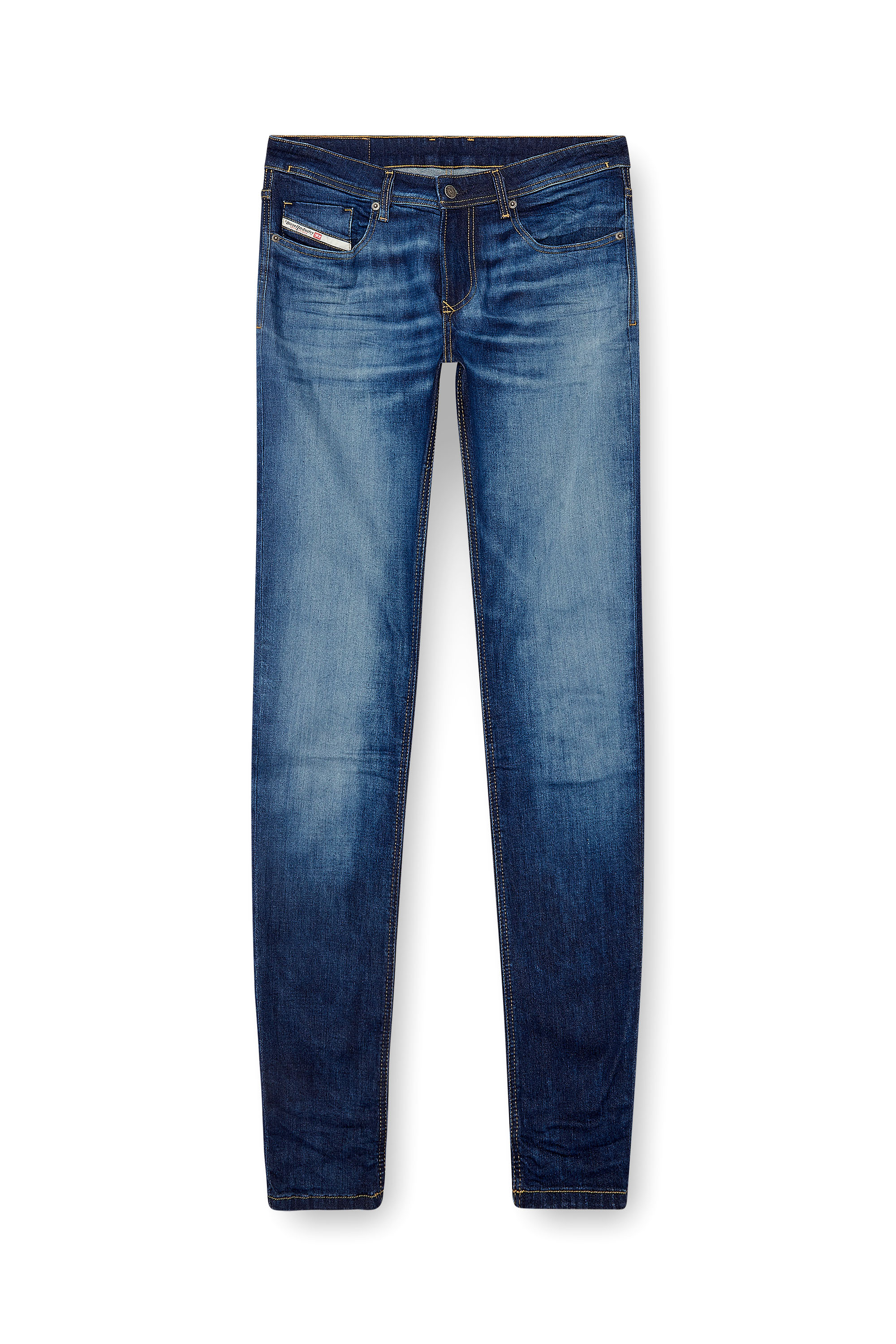 Diesel - Man Skinny Jeans 1979 Sleenker 0PFAV, Dark Blue - Image 5