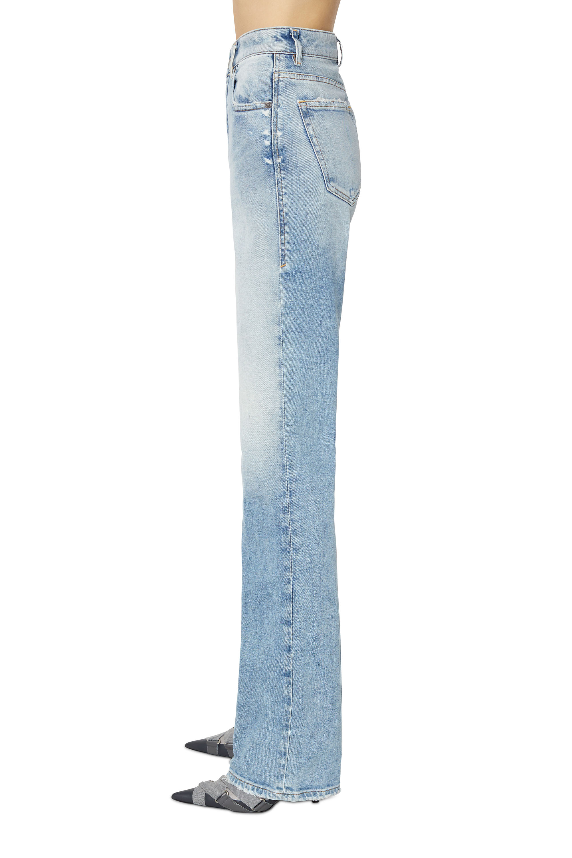 Diesel - Bootcut and Flare Jeans 2003 D-Escription 09E67, Light Blue - Image 4