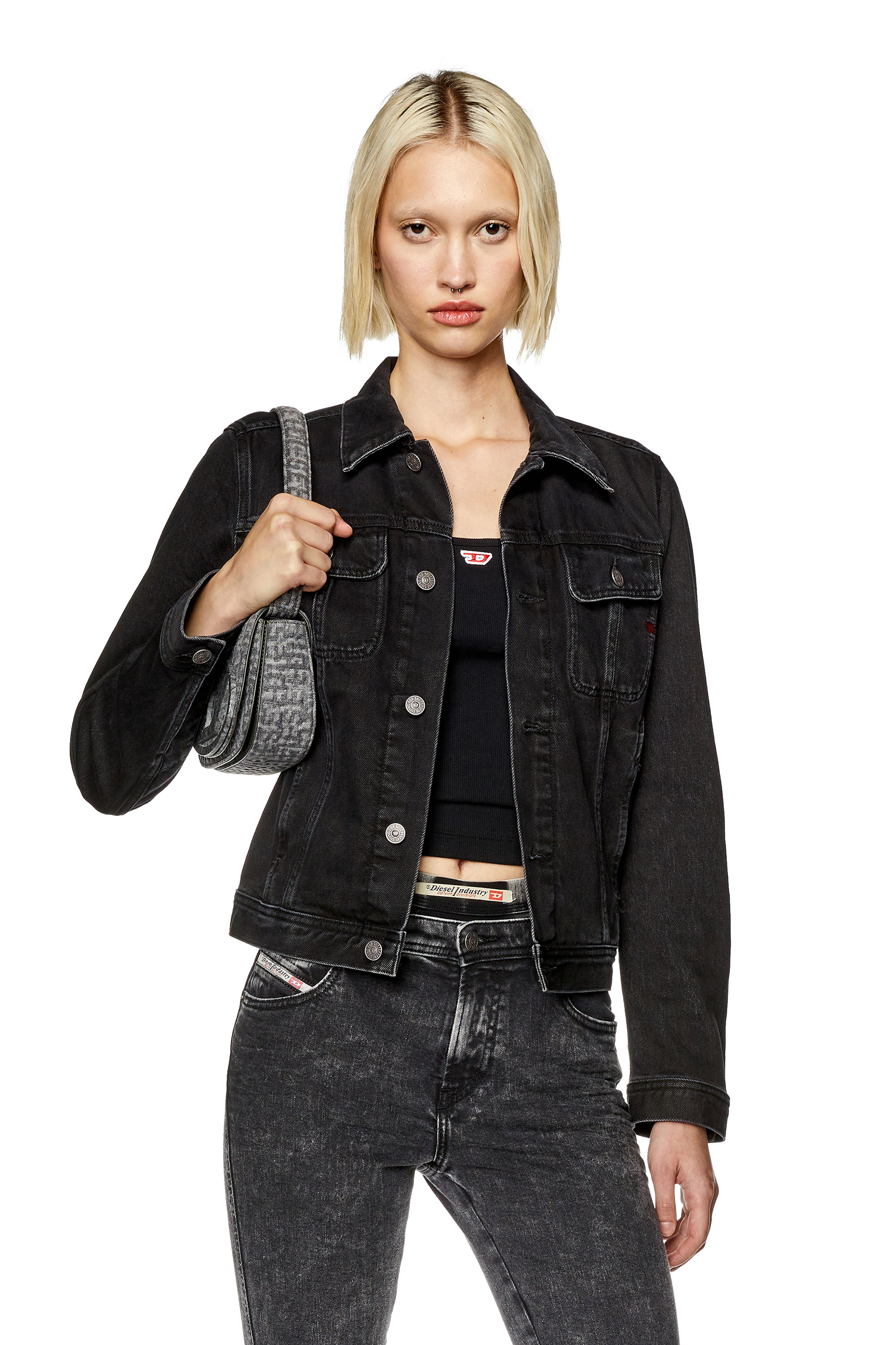 Diesel - DE-BONNY, Black/Dark grey - Image 1