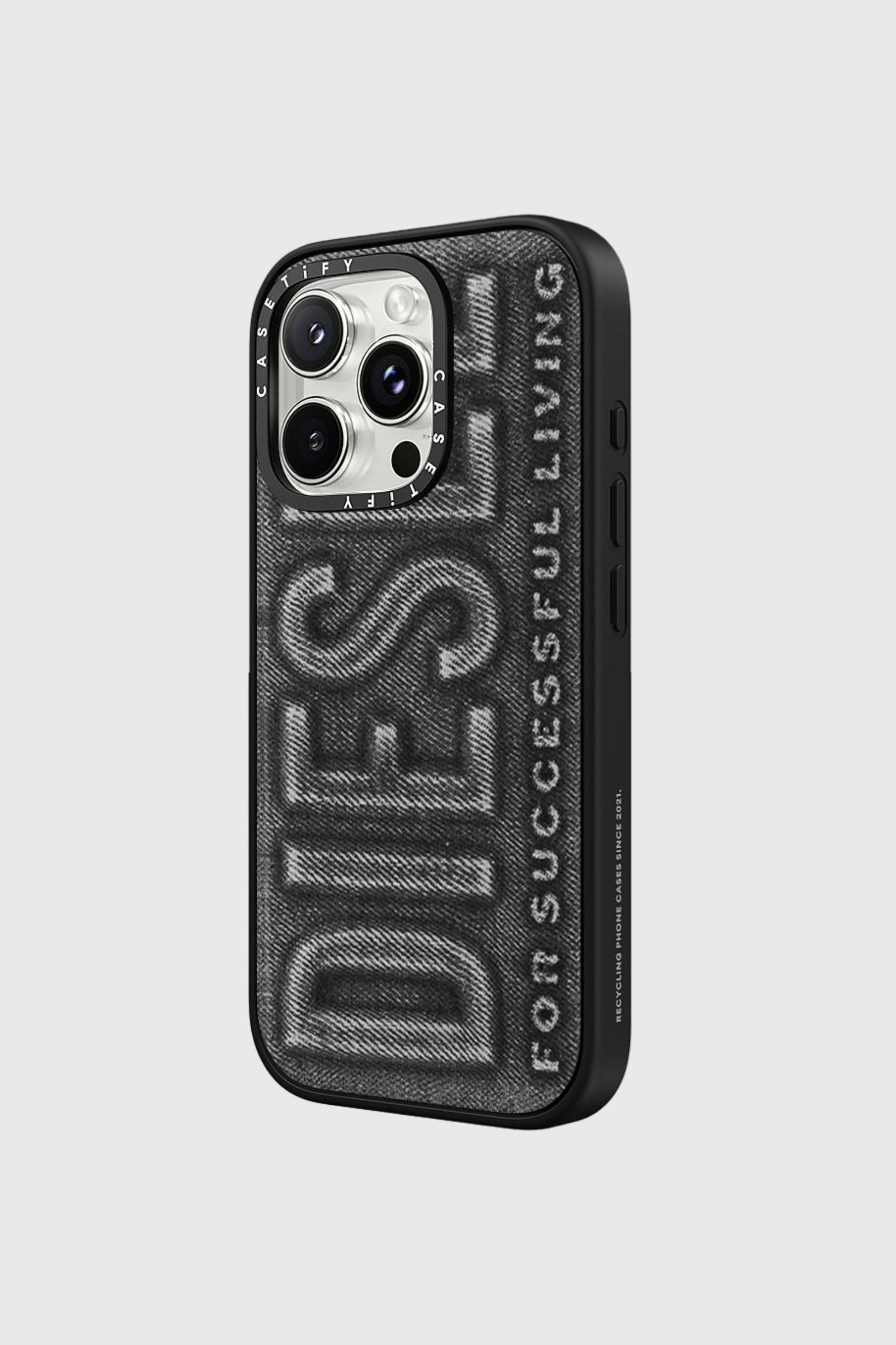 Diesel - 60561 MOULDED CASE, Unisex's Biscotto impact case for iPhone 16 Pro in Black - 2