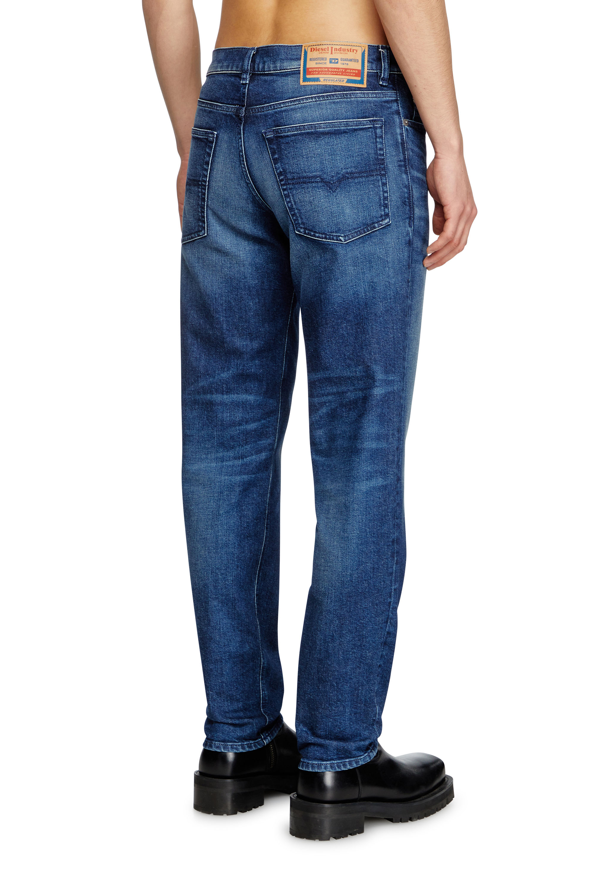 Diesel - Man's Regular Jeans 2023 D-Finitive 09L51, Dark Blue - 4